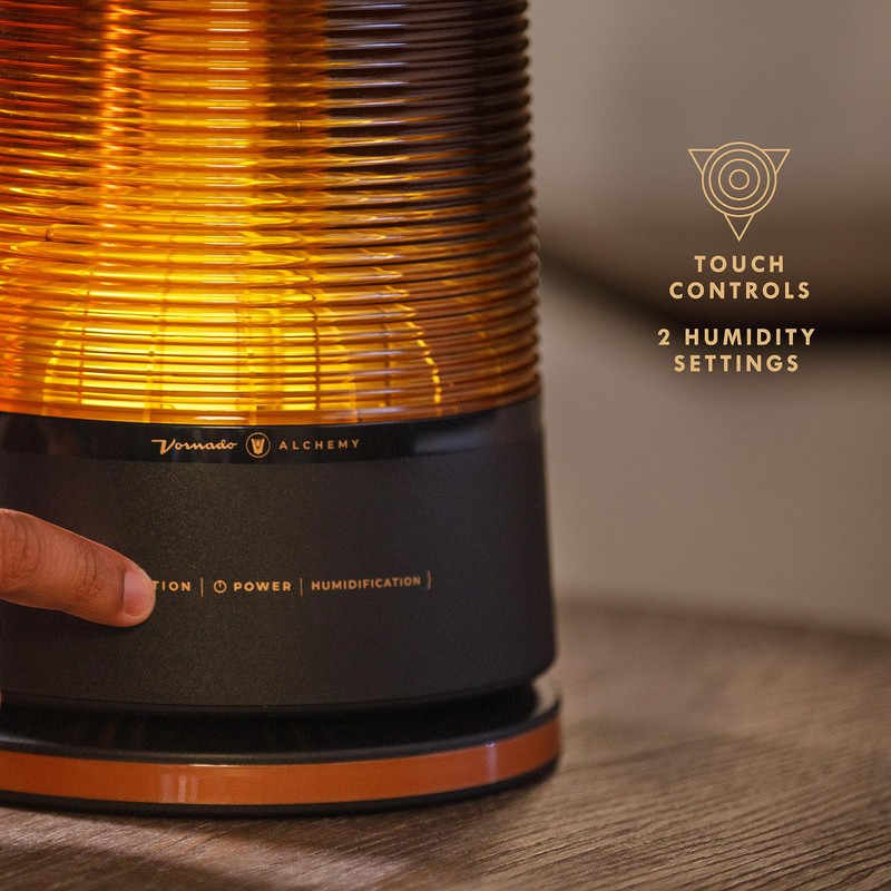 Vornado LUCERNA 3 Alchemy Ultrasonic Humidifier with Ambient Light, 1.5