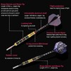 Darts Metal Tip Set, 20 Grams and 24 Grams Steel