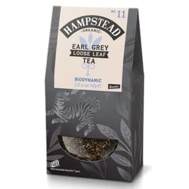 Case of 6 x Hampstead Tea Organic Earl Grey Loose Leaf Tea (100G)