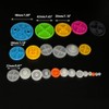 24PCS Toy Belt Pulley Plastic Belt Wheel Drive Pulley Gear