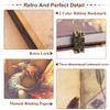 124 Pages 9.4 * 8.3 Inch Scrapbook Photo Album,Retro Style
