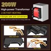 200W Plastic Welder Hot Stapler, 2000PCS Staples - Bumper Repair