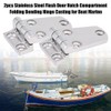 Marine Hinges-Stainless Hinges Marine-Acouto 2pcs Marine Boat Door Hinge,316 Stainless