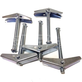 M3 x 50mm Spring Toggle with Screw PLASTERBOARD Hollow Wall FIXINGS (8)