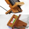 MUSIN Multi-Stand DAP Tablet Stand Smartphone Holder Tabletop, Bamboo Design,