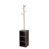 Adesso Hutch Storage Coat Rack