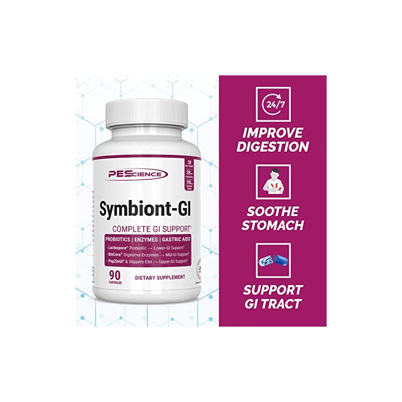 PEScience Symbiont GI, Shelf Stable All in One Probiotic and