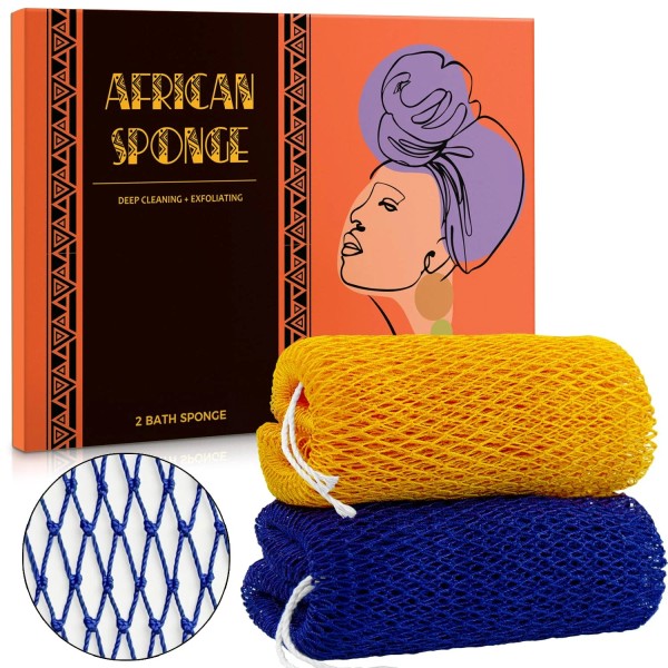 Does not apply African Net Sponge Authentic - 2 Pieces