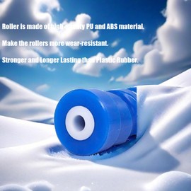 MARKGOO Marine Self Centering Keel Roller Bow Stop for Boat Trailer Use on 5/8 Inch Diameter Shaft Mount Bracket 8 Inch Length