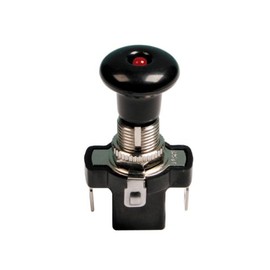 Pilot LA_45570 Push-Pull Switch with Red LED 12 V 10 A