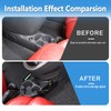 Gear Shift Organizer Tray Compatible with Fiat 500 2007-2024,Cup Holder