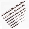 7-Piece 2-8 mm HSS Universal Drill Bit Set Hex Shank