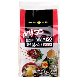 Hikari Shinshu Miso Paste (No MSG, Gluten Free, Kosher Certified) (Aka Red, 2.2 Pound)