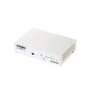 Elecom EHC-G05MN2-HJW Gigabit Switching Hub, 5 Ports, Metal Housing, Magnet