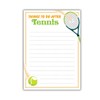 Funny Memo Notepads - Funny Tennis Gifts - Cute Note
