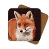 Fox - Set of 4 Coasters - Leslie Gerry Animal