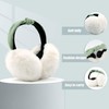 YIRANJIA Women's Foldable Furry Ear Muffs | Fashionable Winter Ear