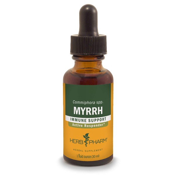 Herb Pharm Myrrh Liquid Extract for Immune System Support - 1 Ounce (DMYRR01)