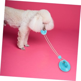 SUPVOX Cup Dog Toy for Interactive Play Tug Toy for Dogs Squeaky Tug Treat Dispensing Feature for Training and Exercise