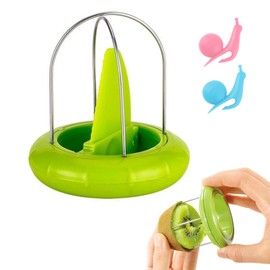 SwirlColor Kiwi Peeler-Edelstahl-Frucht Pitted Peeler Kitchen Gadget