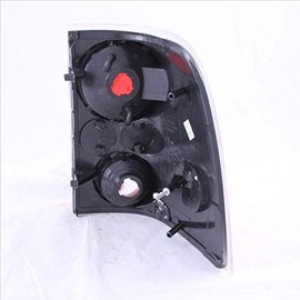 SPPC Black Euro Tail Lights Assembly Set For Ford Explorer - (Pair) Driver Left and Passenger Right Side Replacement