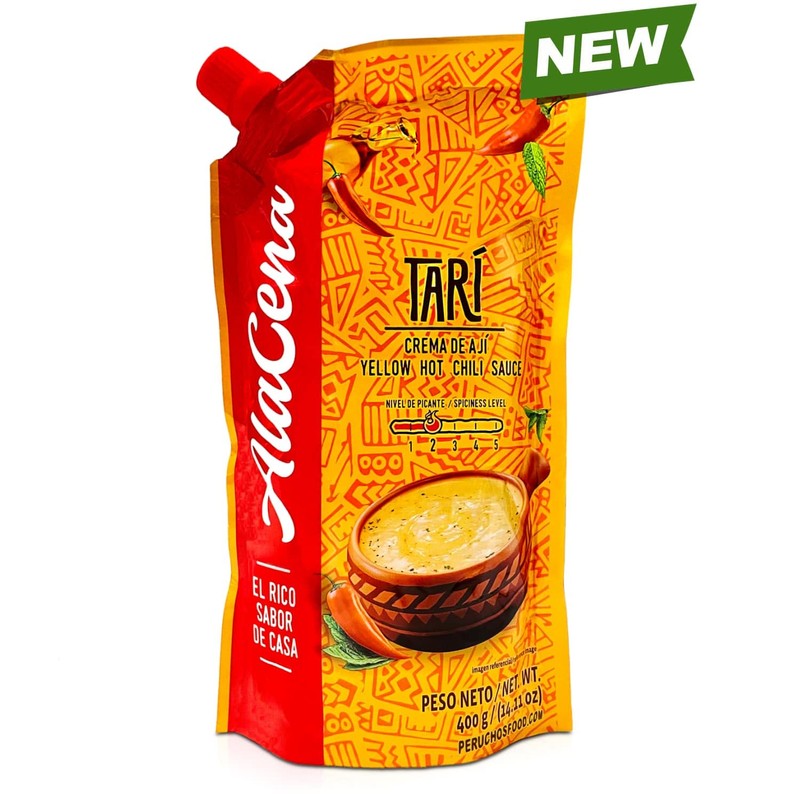 Crema de Aji Tari Peruano Nuevo Paquete 400 g (15
