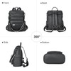Telena Backpack for Women Vegan Leather Backpack Large Travel Backpack,