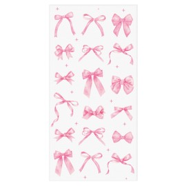 R HORSE Coquette Pink Bow Beach Towel for Girls Women, 30 x 60 inch Microfiber Absorbent Summer Beach Pool Towel Quick Dry Sand Free Blanket for Bath Sport Travel Swimming Camping Party Supplies