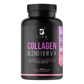 Suplemento Alimenticio 400 Capsulas 200g Iii Blife