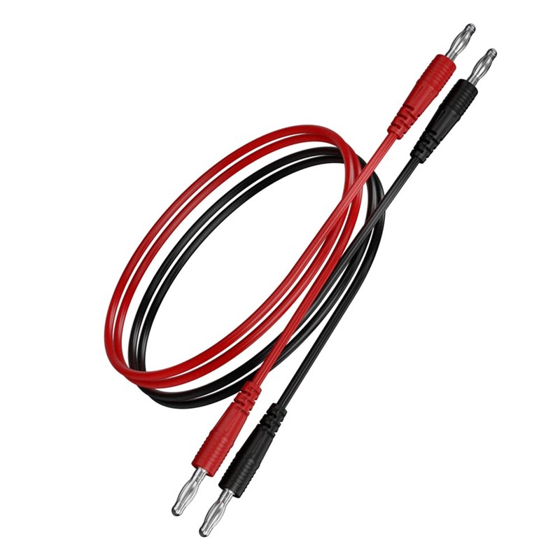 CZJZDZ 2 cables de prueba de enchufe banana, cable de