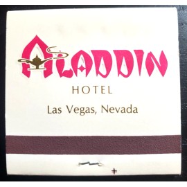 Aladdin Casino Las Vegas Red A Full Unstruck 30 Strike Matchbook