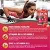 Vegan Iron Gummies - High Potency Iron Supplement for Women