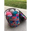 KNITTING & CROCHET BAG with ACCESSORIES - Water Resistant &