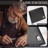 SPARTANO Mens RFID Blocking Wallet with Coin Pocket Wallet with