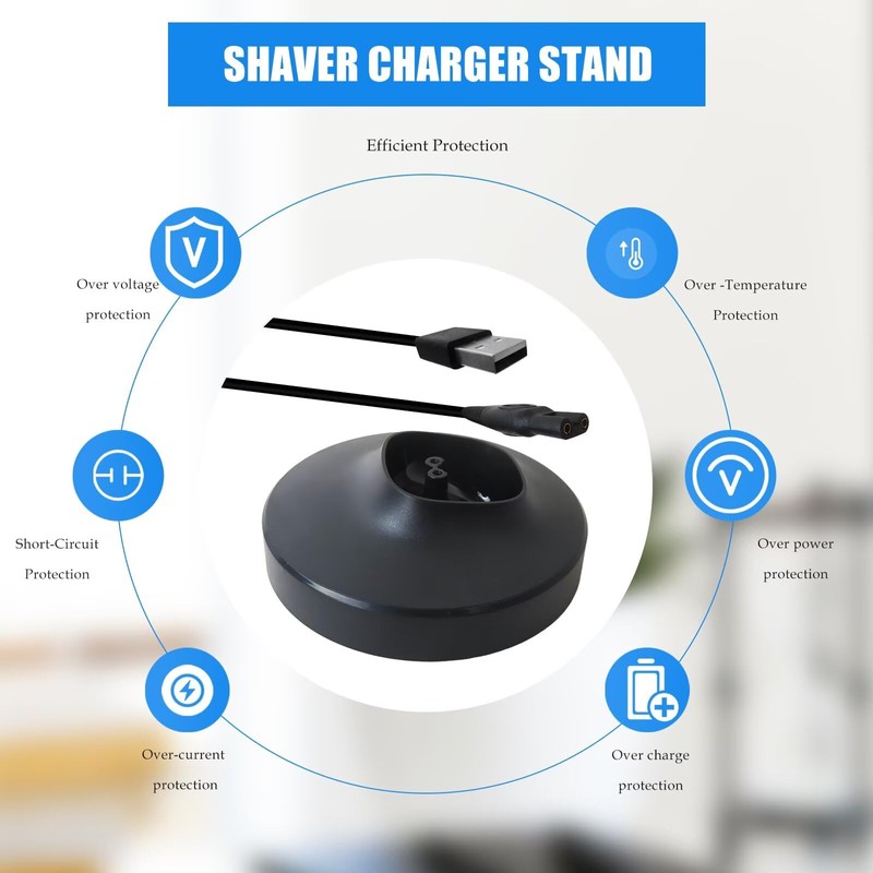 Charger Stand for P-hilips Norelco Shavers - Compatible for Series