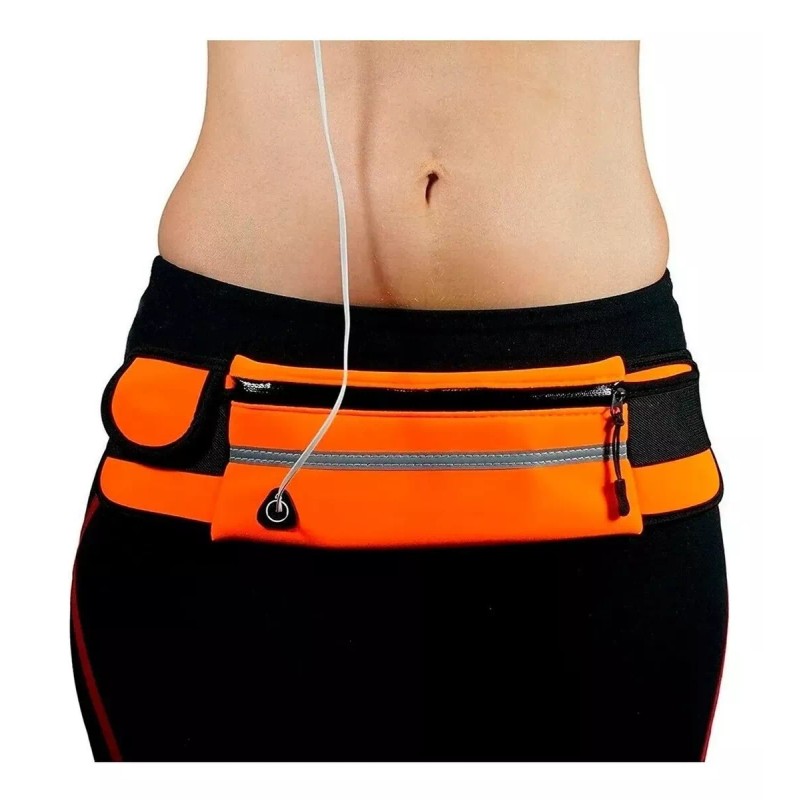 Universo en Linea Kit Bolsa Deportiva De Banda-cangurera Deportiva P/audifonos