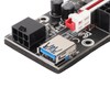 PCIE Riser 1x to 16x Adapter 10 Capacitor Riser Adapter