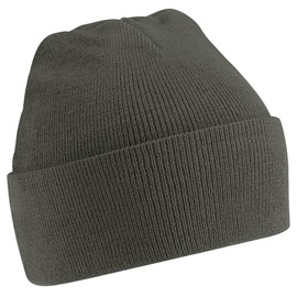 Beechfield Unisex Knitted Hat/Hat, Extra Soft (One Size) (Olive)
