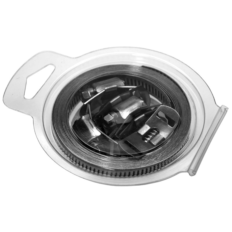 Hose Clamp Set Length 3 m Width 12.7 mm Continuous