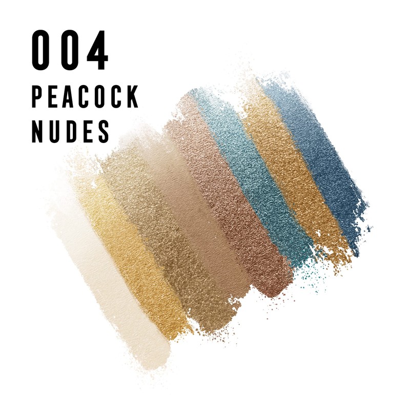 Max Factor Masterpiece Nude Palette, Color 004 Peacock Nudes, Highly