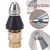 MOUMOUTEN Duct Cleaning Tool, Stainless Steel Nozzle, G1/4 Duct Pipe