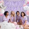 Slumber Party Decorations Purple Sleepover Party Supplies for Girls Moon