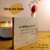 Am Ende wird alles gut Holzbild + Reagenzglas zum Hinstellen