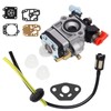 Ligefoy Walbro Compatible WYJ Type Carburetor Primary Pump Spacer for