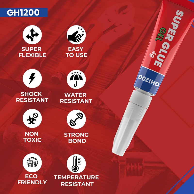 4Gx 8 Value Pack Gel Super Glue Gel Glue All