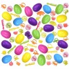 Kangaroo Easter Eggs with Surprise Toy 24-Pack Colorful Kids Party
