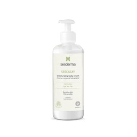 Sesderma SESCACAY Crema corporal hidratante | Hidratación profunda y nutrición con aceite de cacay, retinoato HP y extractos botánicos | Calma, repara y suaviza la piel seca o sensible | 8.5 onzas