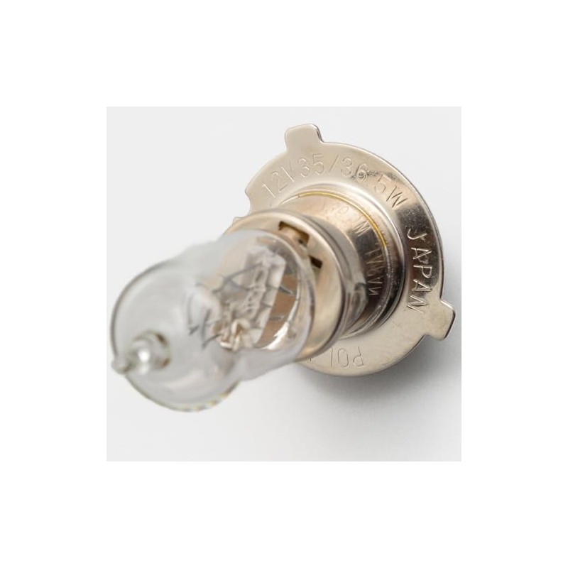 Daytona MH6-3 22518 Motorcycle Headlight Bulb, 12V 35/36.5W, Clear (60/60W