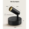 GOODEA Spotlights Indoor with Remote, 3000mAh Rechargeable Battery Plant Spotlight