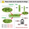 8-Pack AA Ni-MH Solar Light Rechargeable Batteries - 600mAh 1.2V